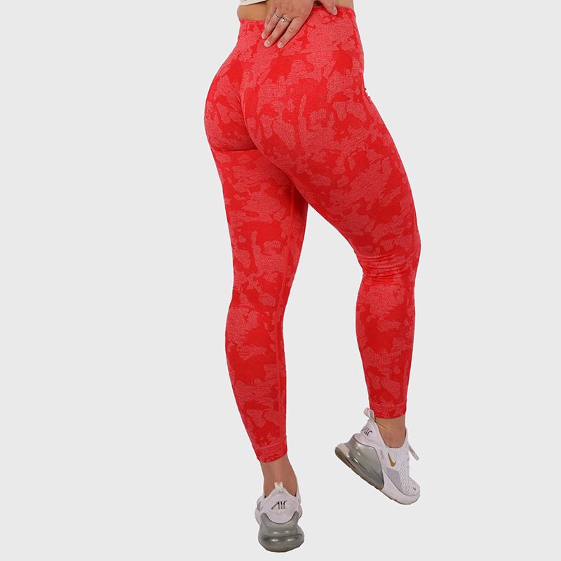 WTWM Camo Scrunch Seamless Tights