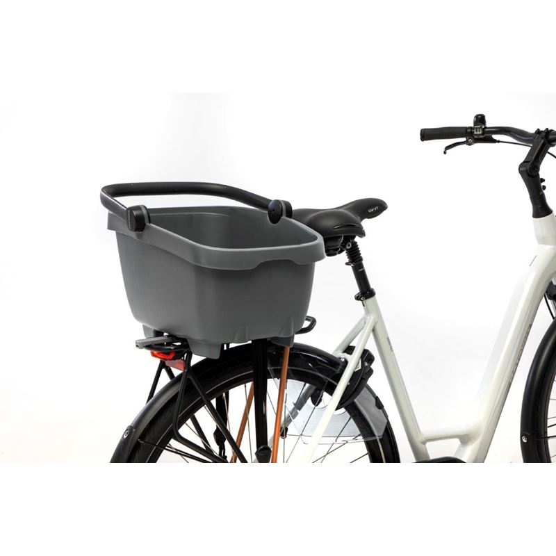 Clipper - B&#230;rbar sykkelkurv med h&#229;ndtak