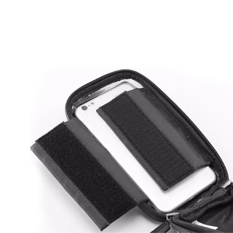 ROCKBROS Toronto Vanntett mobilholder til styret med oppbevaring