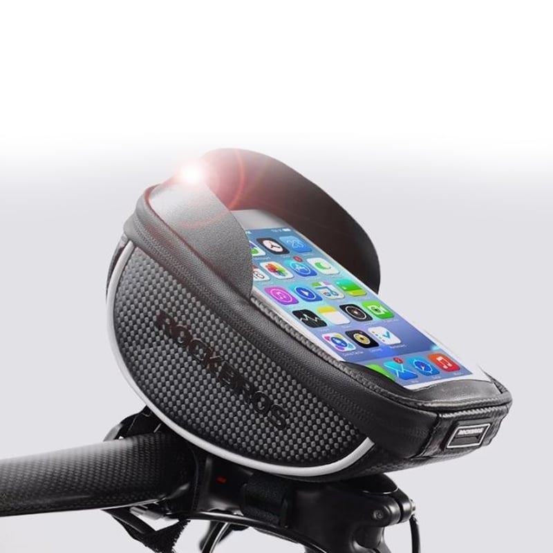 ROCKBROS Toronto Vanntett mobilholder til styret med oppbevaring