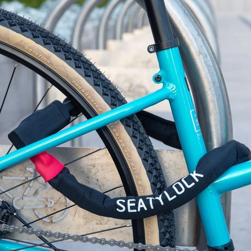 Seatylock Viking Kjettinglås Silver 140cm